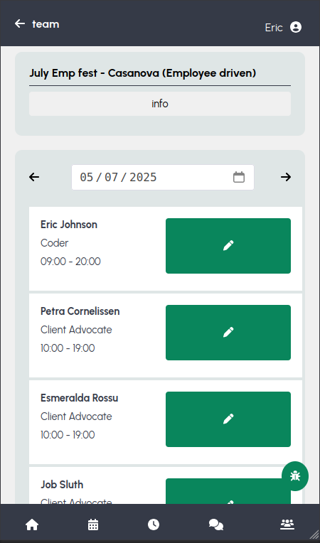 Time Tracking - Tools for supervisors